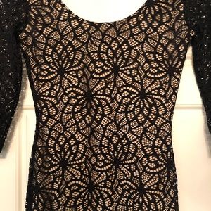Black Lace Dress
